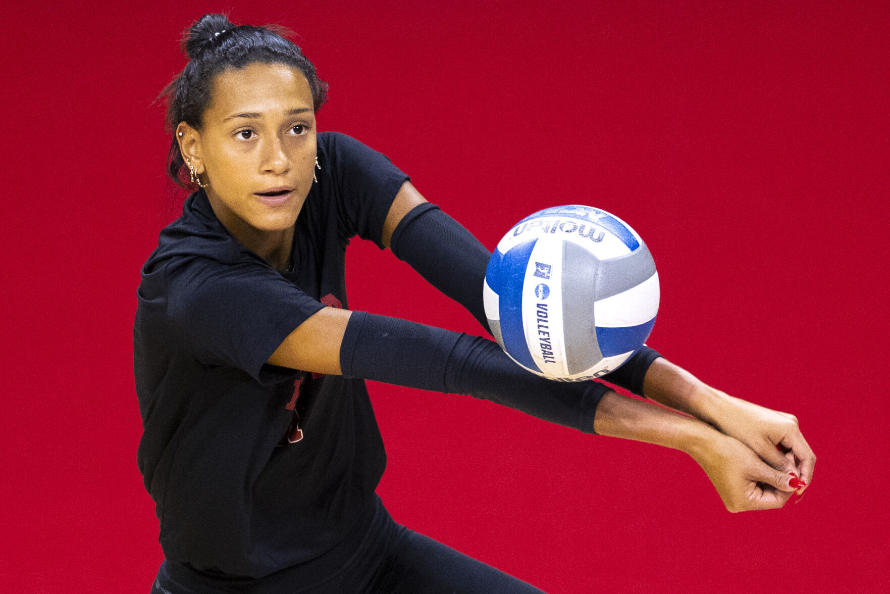 NU volleyball practice